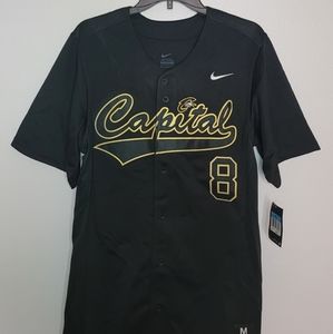 Nike Capitol High Eagles Baseball Jersey Men's Medium Vintage Boise Idaho School